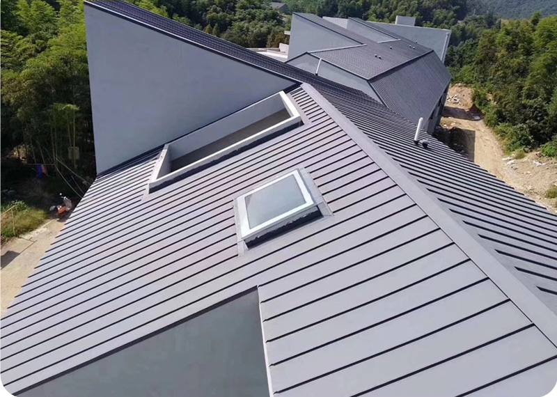 2鋁鎂錳直立鎖邊金屬瓦